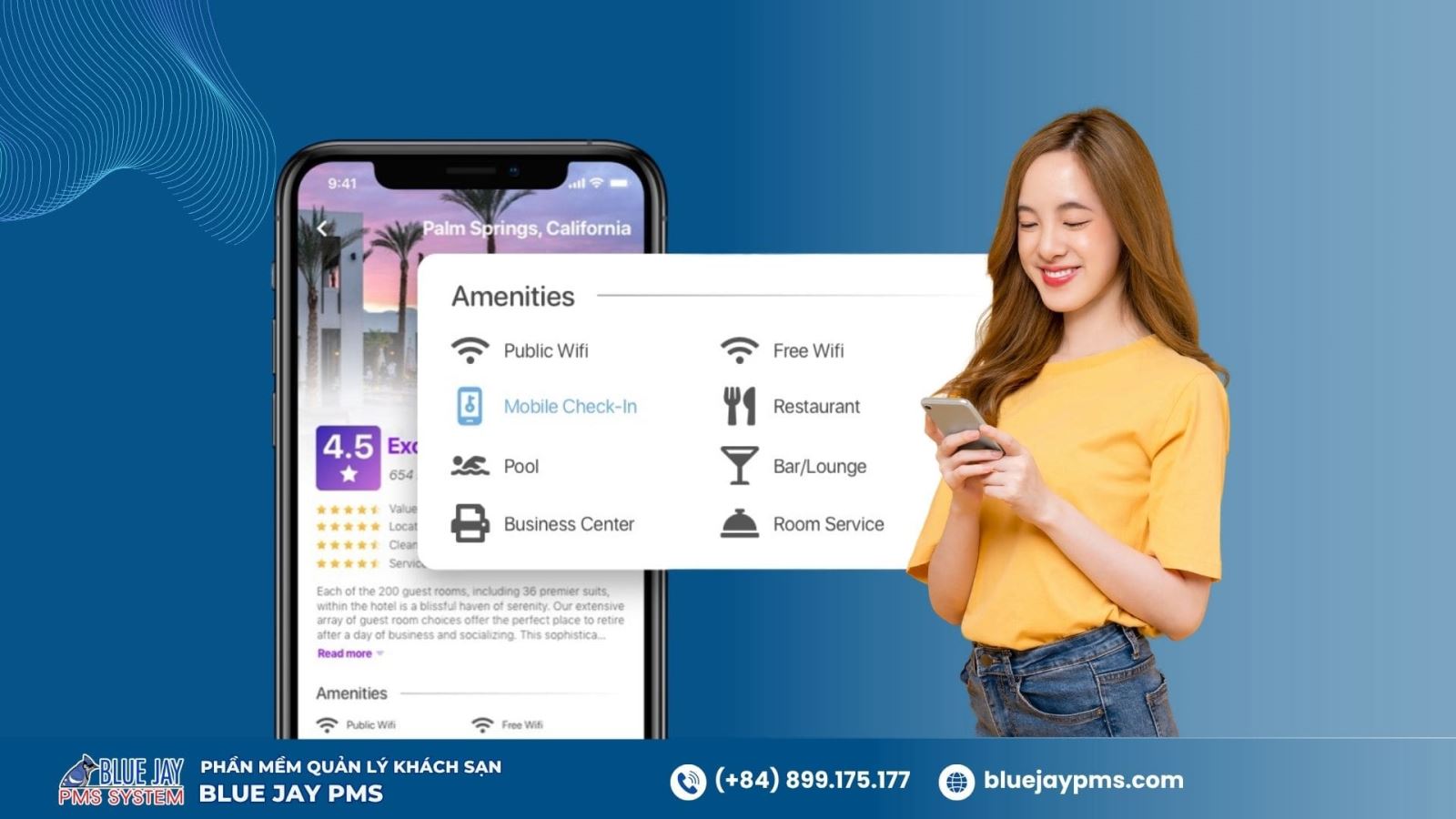 ứng dụng mobile check-in trong khách sạn